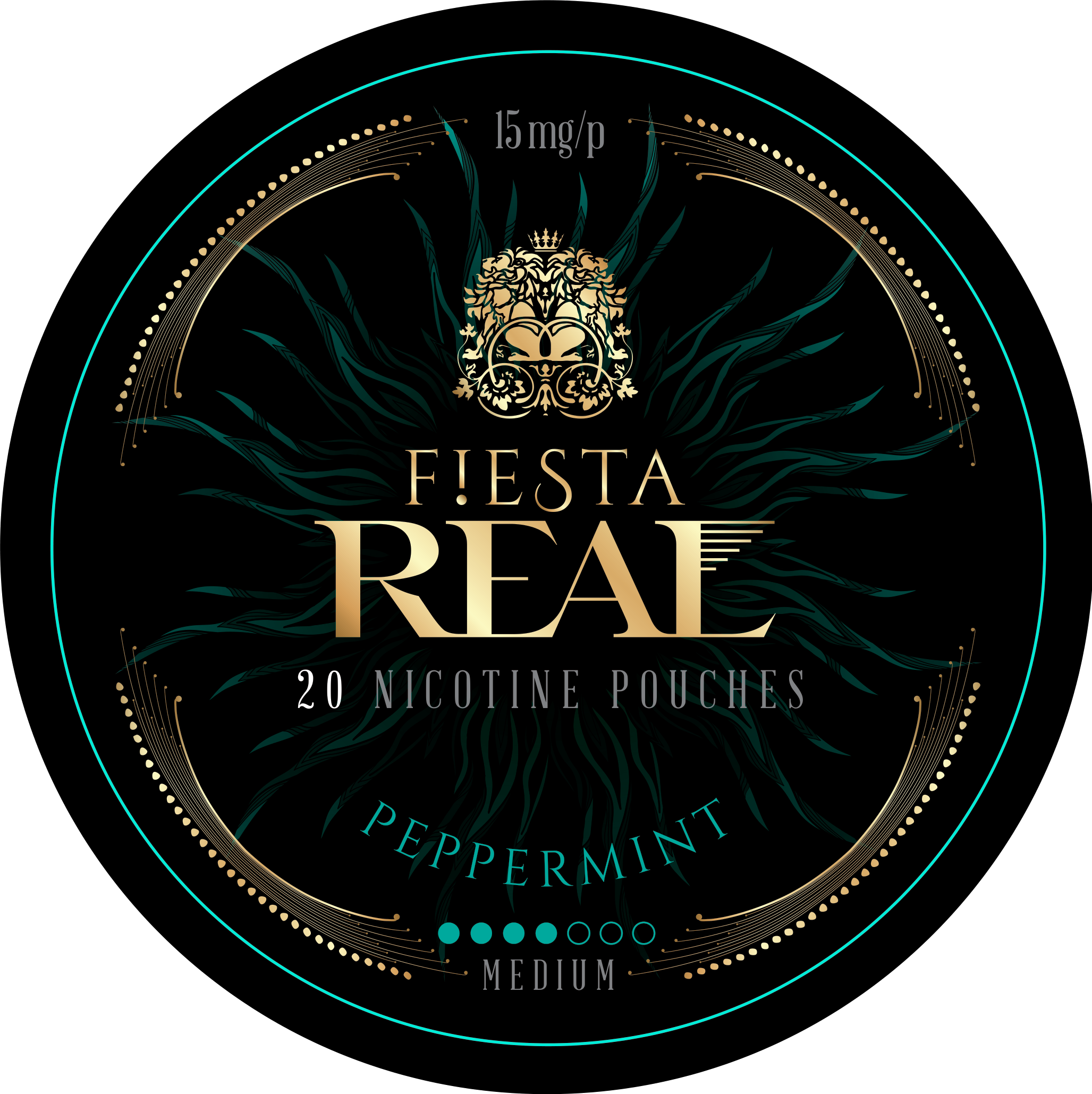 F!ESTA REAL peppermint can